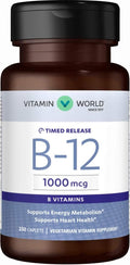 Vitamin World Vitamina B-12 1000 mcg 250 comprimidos