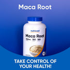 Organic Maca Root Capsules - Nutricost - 750mg, 180 Capsules