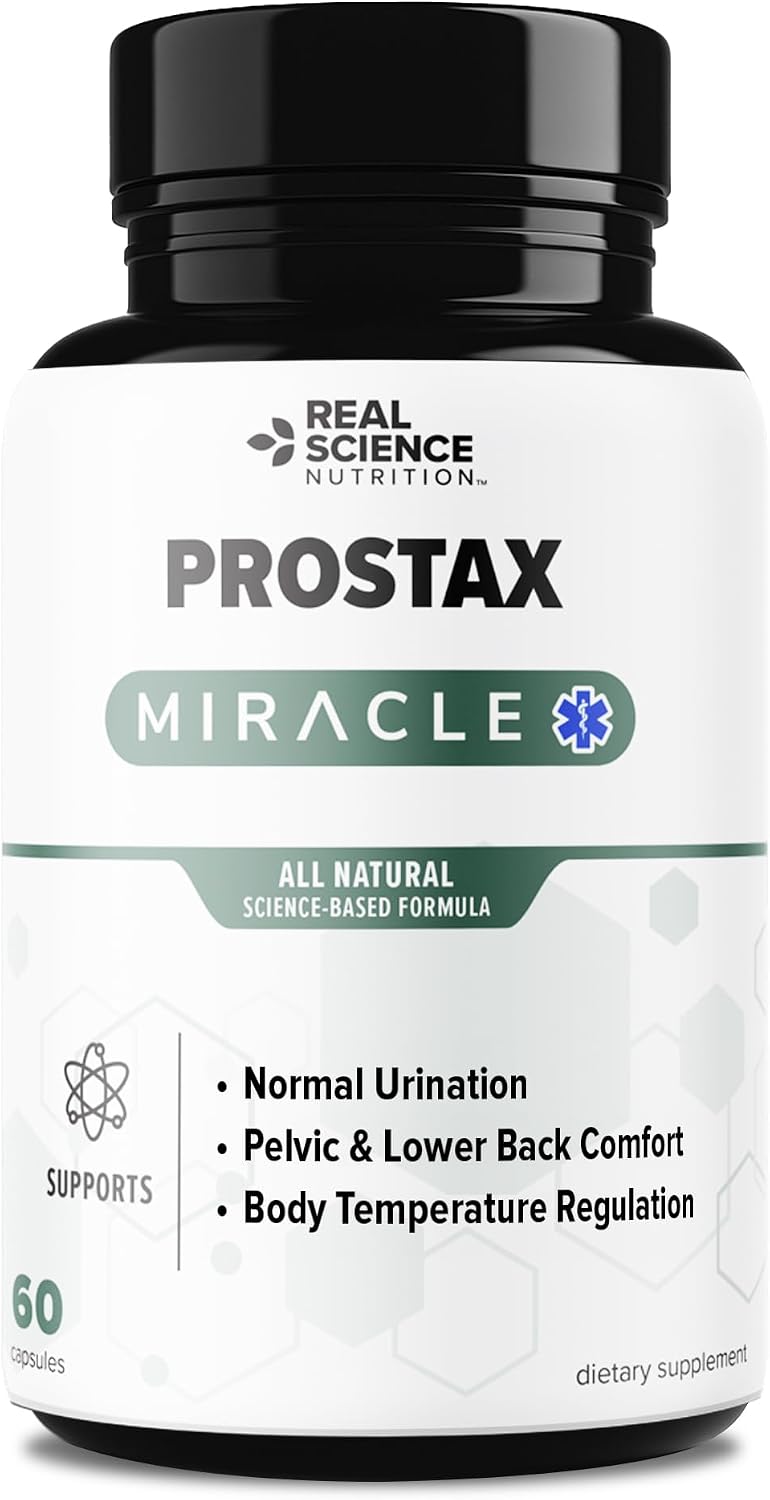 Prostax de Real Science Nutrition – Complemento para la Salud de la Próstata, Vejiga y Riñones