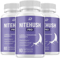 NiteHush Pro Suplemento Cerebral – Fórmula Natural de Máxima Potencia para el Enfoque y la Memoria (3 Pack, 180 Cápsulas)