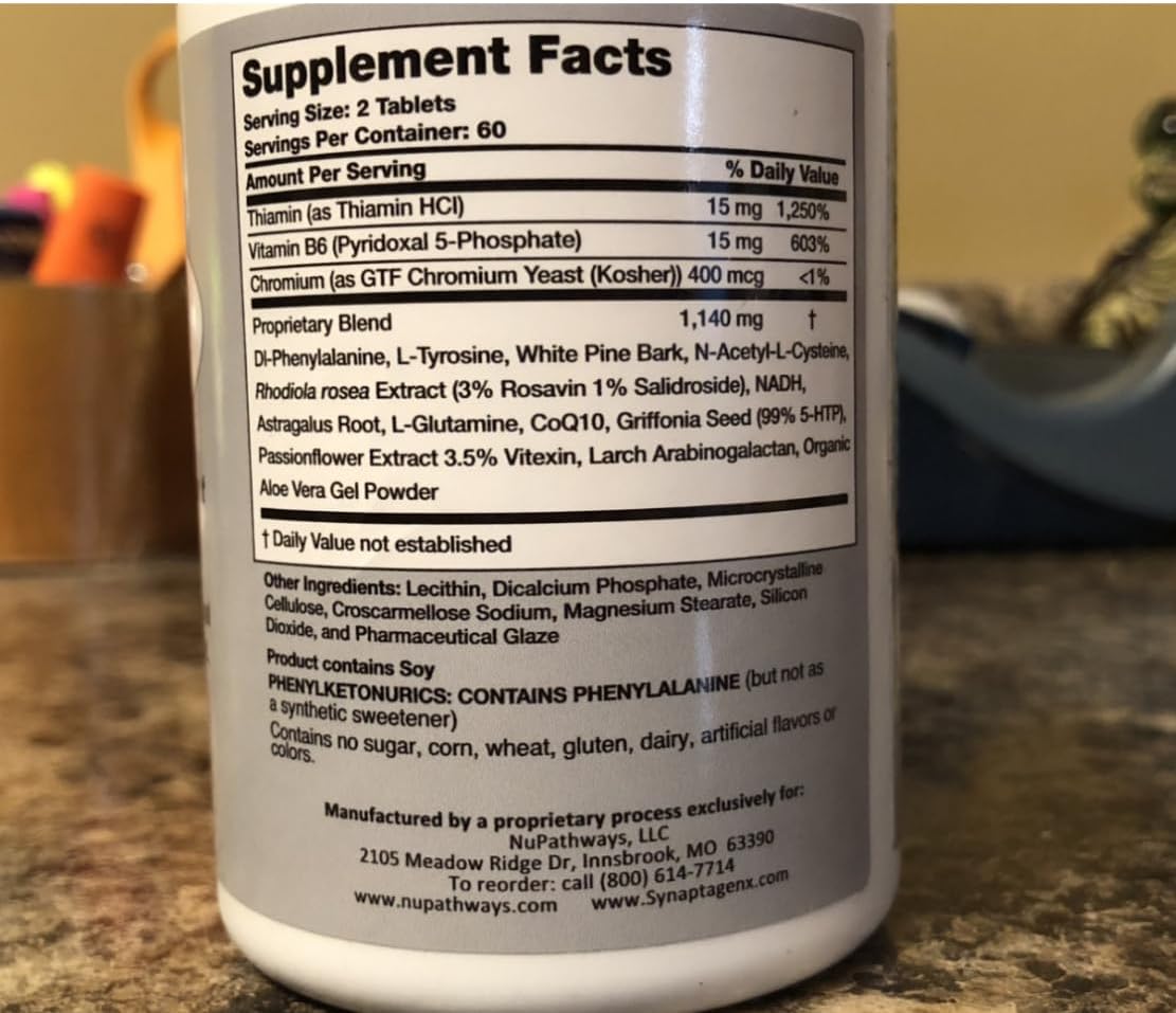 SynaptaGenX (120 Comprimidos)
