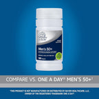 21st Century Men's 50+ One Daily Multivitamin Multimineral Supplement Tablets - 100 ct, Pack of 3