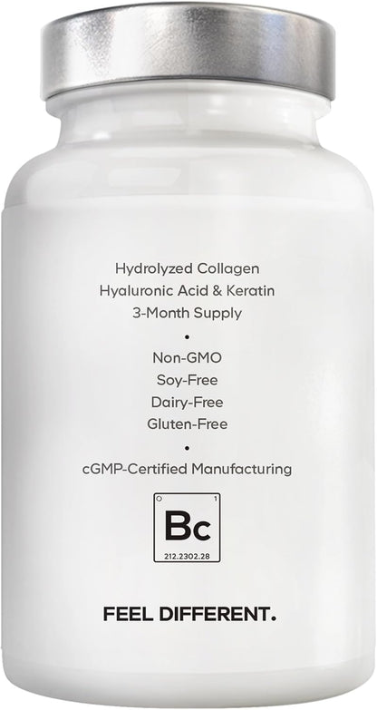 Amen Biotin Collagen Vitamins+ Biotina – MSM (metilsulfonilmetano): Conocido por su contenido de azufre, un – Image 9