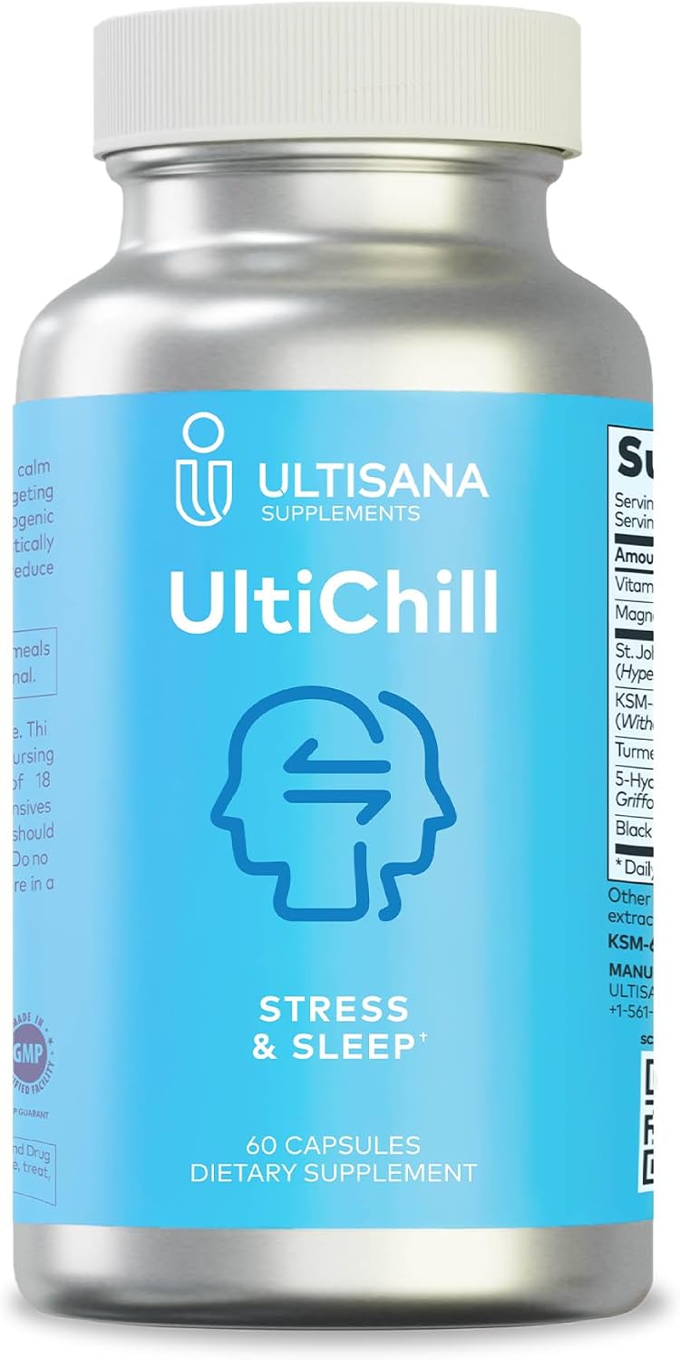UltiChill Stress Relief Supplement – 60 Cápsulas