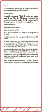 Solgar Advanced 40+ Acidophilus, 60 Cápsulas Vegetales
