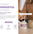 FemoSitol Inositol en Polvo - Complejo de Myo-Inositol y D-Chiro Inositol 40:1 (123 g)