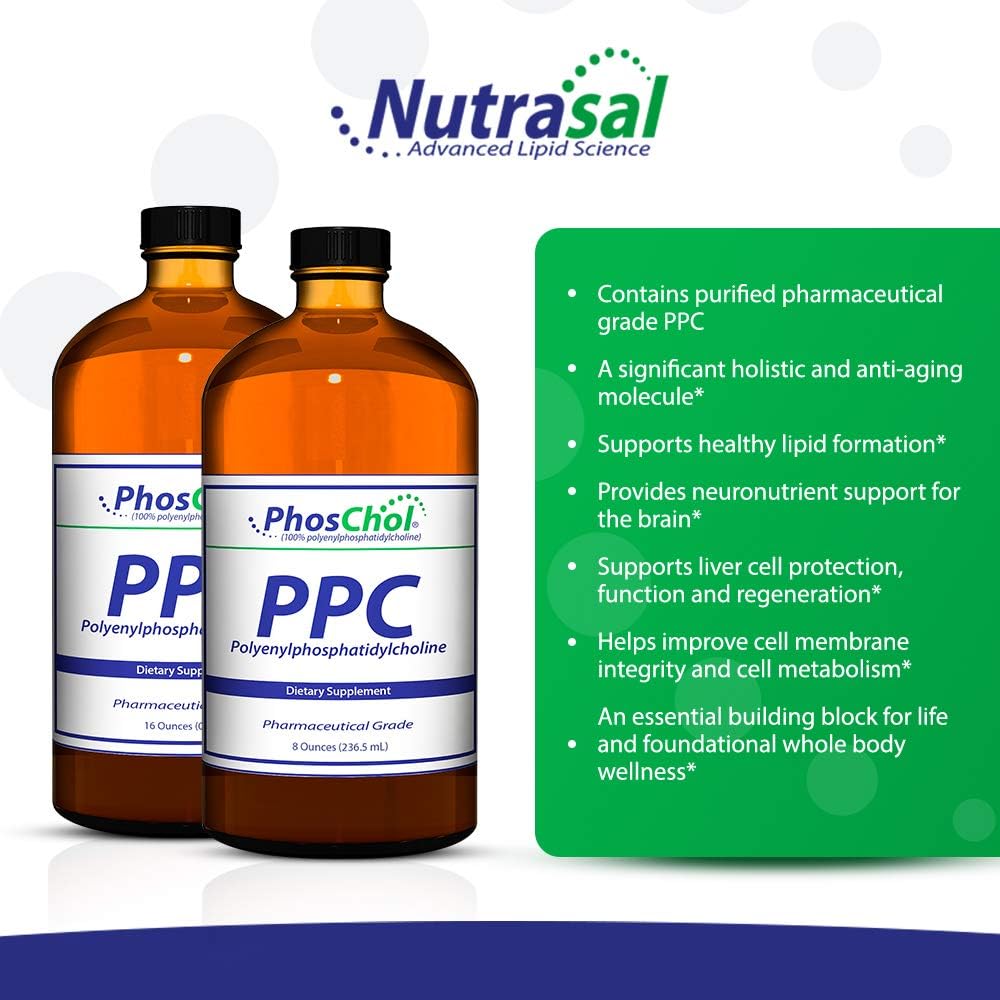 Nutrasal PhosChol Líquido Concentrado, 3000 mg – 237 ml