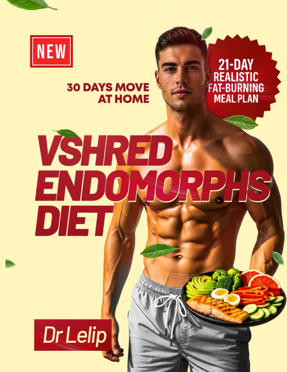 VSHRED Endomorphs diet: 30 days move at home (VShred Endomorph Transformation Series)