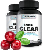 Ring Clear Fórmula Natural para el Alivio del Zumbido en los Oídos - 30 Días
