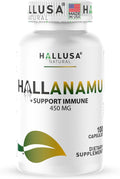 Anamu Orgánico 450 mg - Raíz de Petiveria Alliacea - 100 Cápsulas - Hallusa Natural