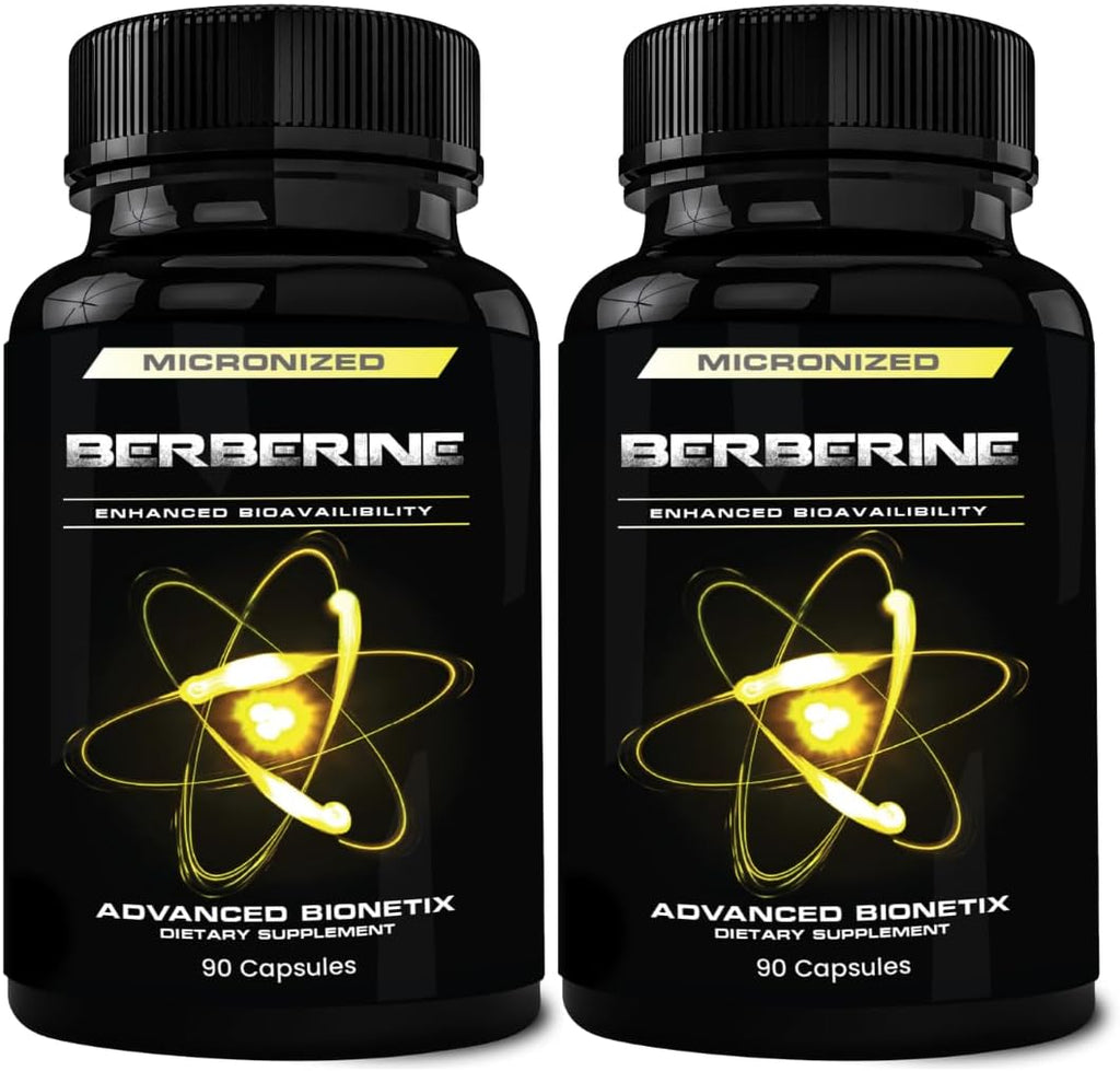Advanced Bionetix Berberina 1500mg Micronizada con BerbeTal™ | 90 Cápsulas