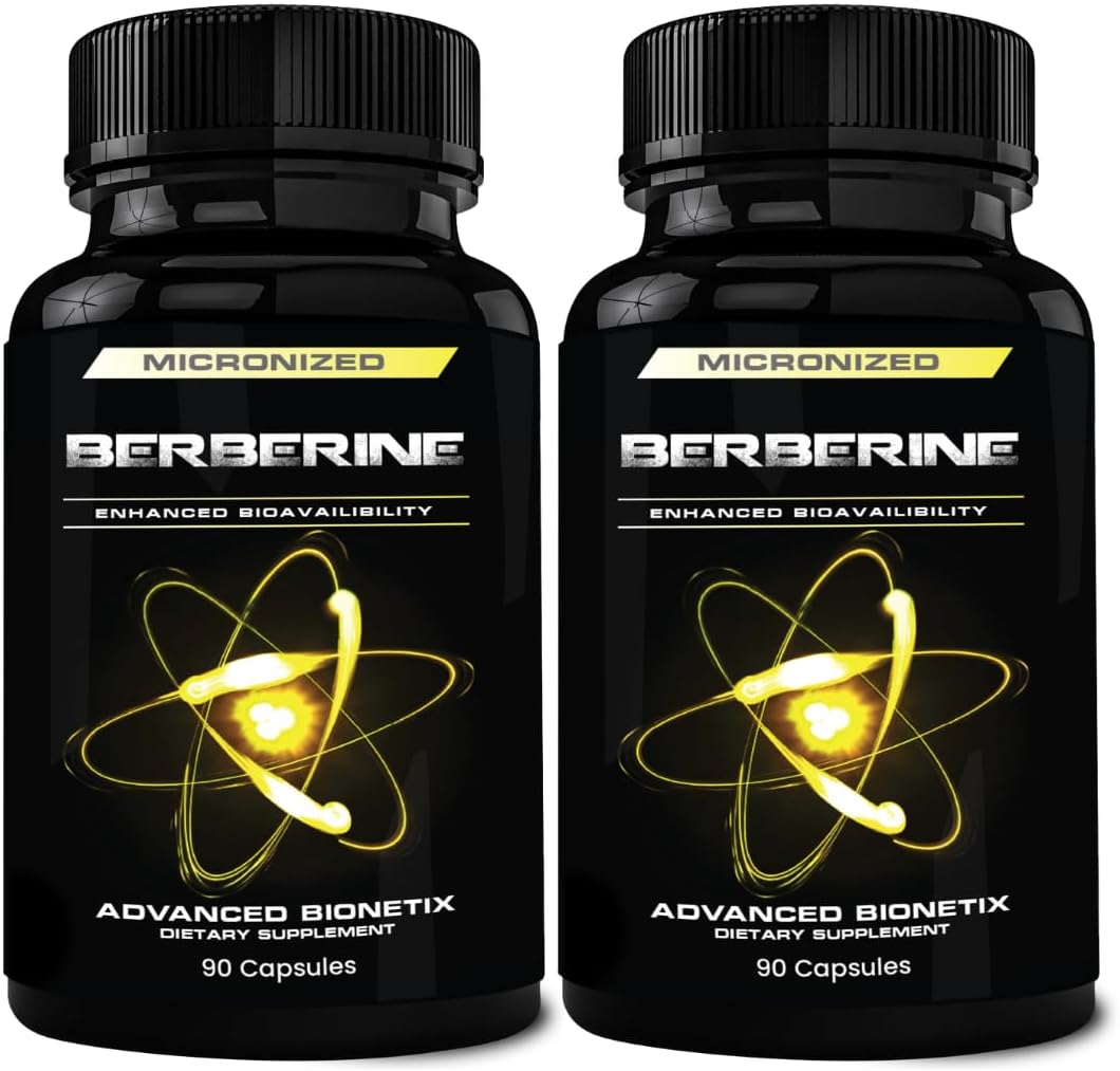 Advanced Bionetix Berberina 1500mg Micronizada con BerbeTal™ | 90 Cápsulas