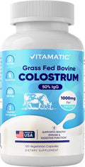 Vitamatic Calostro Bovino 1000 mg - 50% IgG - 120 Cápsulas