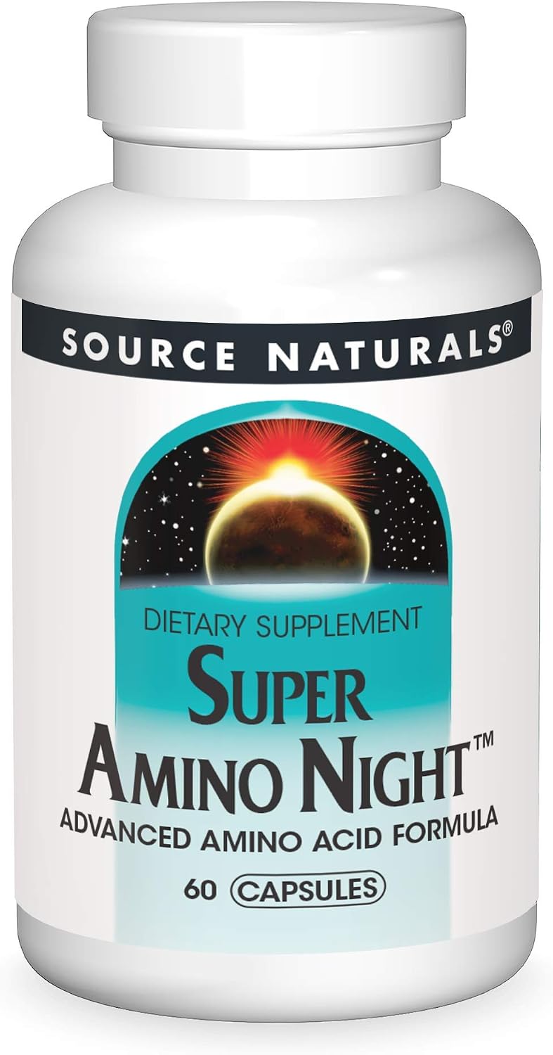 Super Amino Night - Advanced Amino Acid Formula - 60 Capsules