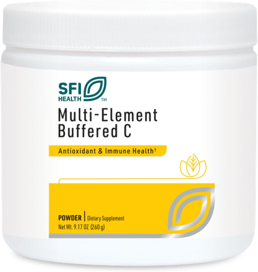 Klaire Labs Multi-Element Buffered C Powder with Quercetin Bioflavonoid & L-Glutathione