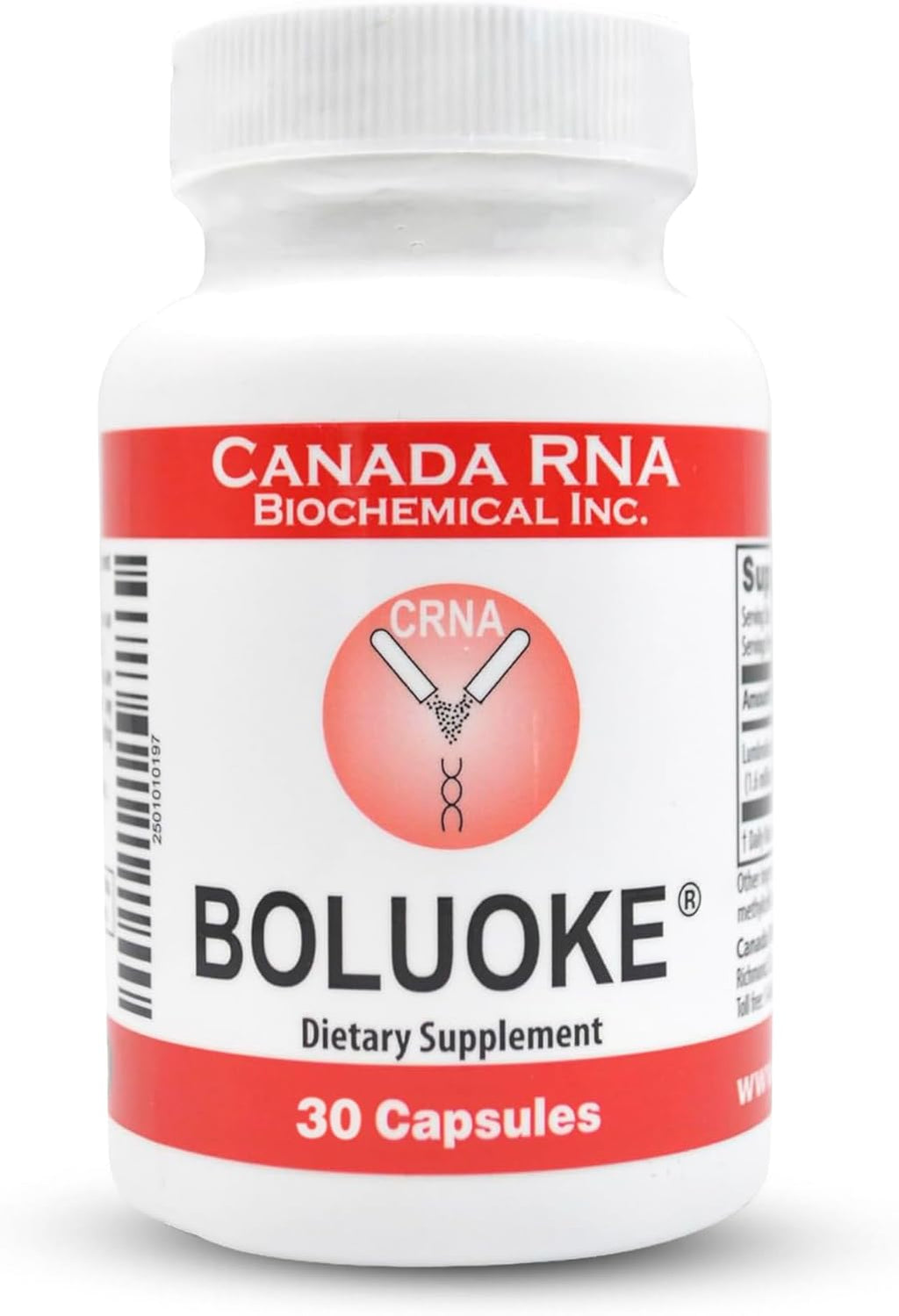 Boluoke Canada RNA Lumbroquinasa – 30 Cápsulas
