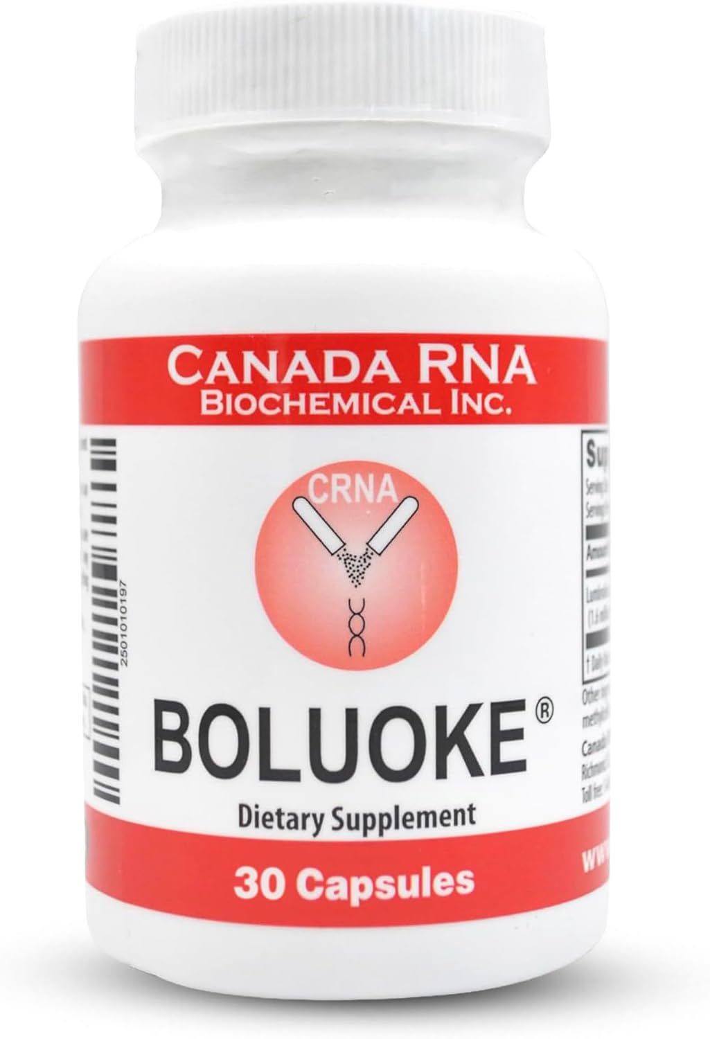 Boluoke Canada RNA Lumbroquinasa – 30 Cápsulas