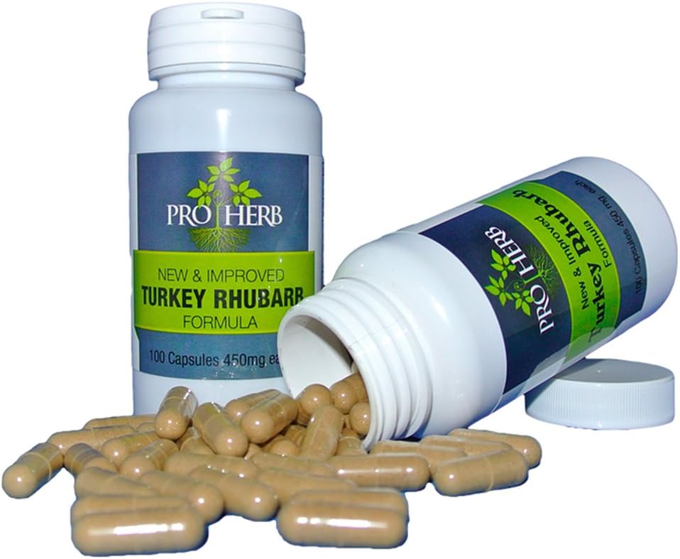 Ruibarbo de Indias 450mg, 100 Cápsulas