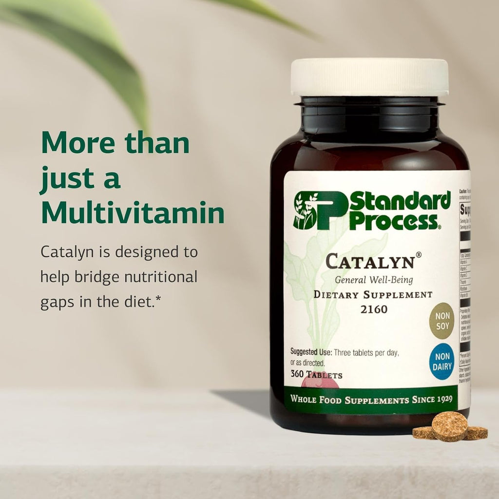 Standard Process Catalyn - Suplemento Dietético de Bienestar General - 360 Comprimidos