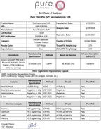 Pure TheraPro Rx Saccharomyces Boulardii – Probiótico 10 mil millones UFC, 120 cápsulas