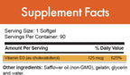 D-Pure Formula Vitamina D3 5000 IU - 90 Cápsulas Blandas