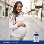 Piping Rock Ácido Fólico 400 mcg, 250 Comprimidos Vegetarianos
