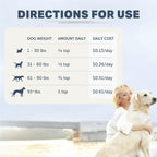 Four Leaf Rover Better Bones Bone Meal for Dogs - Suplemento de Calcio para Perros