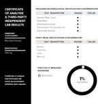 Toniiq Espermidina Ultra Concentrada 500mg - No Sintético - 5 mg por Cápsula - Extracto de Germen de Arroz