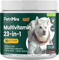PetriMins 23-en-1 Multivitamínico para Perros con Glucosamina y Omega-3 - Masticables de Bacon, 90 unidades
