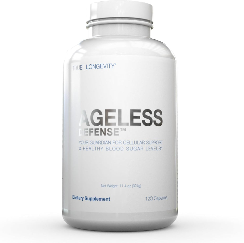DRINK HRW Ageless Defense Ultimate Formulation - Inhibe AGEs, Promueve Juventud (120 Comprimidos)