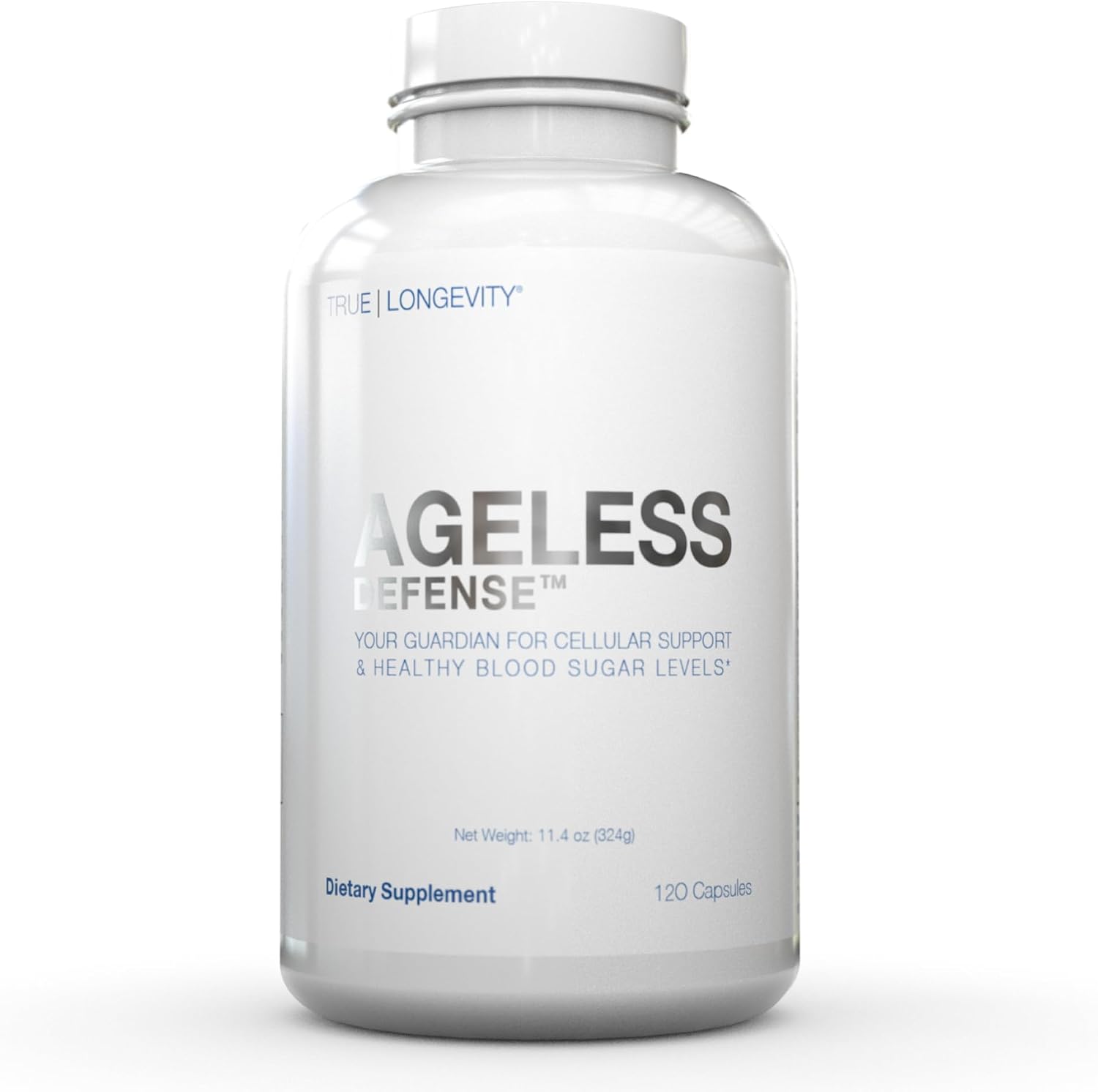 DRINK HRW Ageless Defense Ultimate Formulation - Inhibe AGEs, Promueve Juventud (120 Comprimidos)