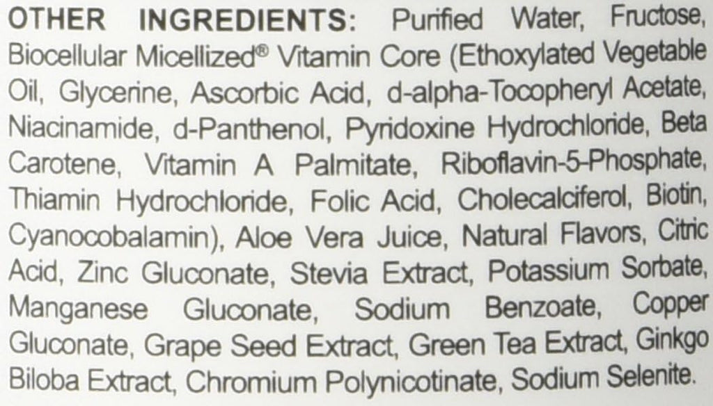 Youngevity Bio Fuel - Suplemento multivitamínico líquido premium Biometics - Nutrición diaria completa con antioxidantes, vitaminas, minerales y apoyo energético (30 porciones)