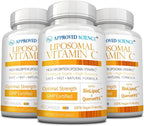 Approved Science Liposomal Vitamin C con Quercetina - 1100 mg - 180 Cápsulas