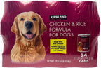 KIRKLAND Signature Comida para Perros Pollo y Arroz, 374 g (24 latas)