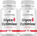Super Control Max Cápsulas de Apoyo al Glucógeno - Fórmula Avanzada (2 Paquetes, 120 Cápsulas)