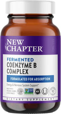 New Chapter Fermented B Complex: Vitamin B12, B6, Biotin & Organic Herbs - 90 tablets