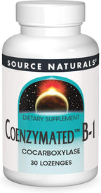 Source Naturals Tiamina B1 Coenzimada 25mg, 60 Comprimidos