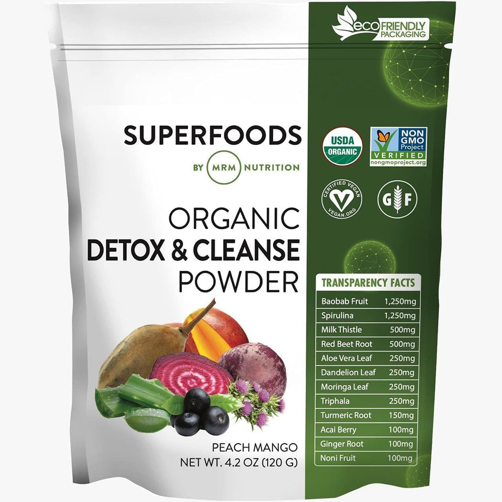 MRM Organic Baobab Powder - Polvo de Baobab Orgánico, Superalimento Vegano - 40 Raciones