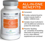 ScienceBased Health MacularProtect Complete – Suplemento Ocular AREDS 2 y Multivitamínico Diario, 120 Cápsulas