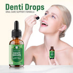 Denti Drops Pro Gotas para Dientes y Encías - Suplemento Líquido Natural (1 Pack - 1 Mes)