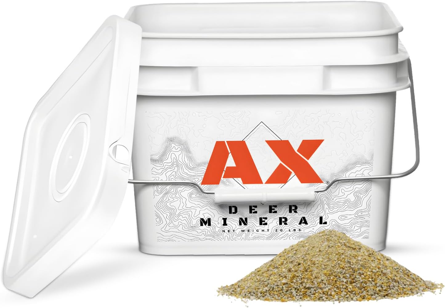 AX Deer Mineral de Terra Products Co. - Potenciador de Astas para Ciervos