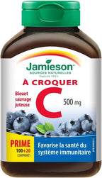 Vitamina C con Arándano Azul - 500 mg - Jamieson
