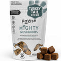 Pawse Mighty Mushroom Chews Supplement for Dogs & Cats | Blend of Turkey Tail, Reishi, Chaga, Maitake & Shiitake | for Immune System, Lumps & Bumps, Gut Health & Skin Support | 60 Chews