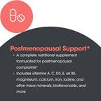 Optimox Gynovite Plus - Multivitamínico y Multimineral para Mujeres - Apoyo Postmenopáusico con Magnesio, Vitamina D3, Biotina y Enzimas Digestivas - 180 Comprimidos