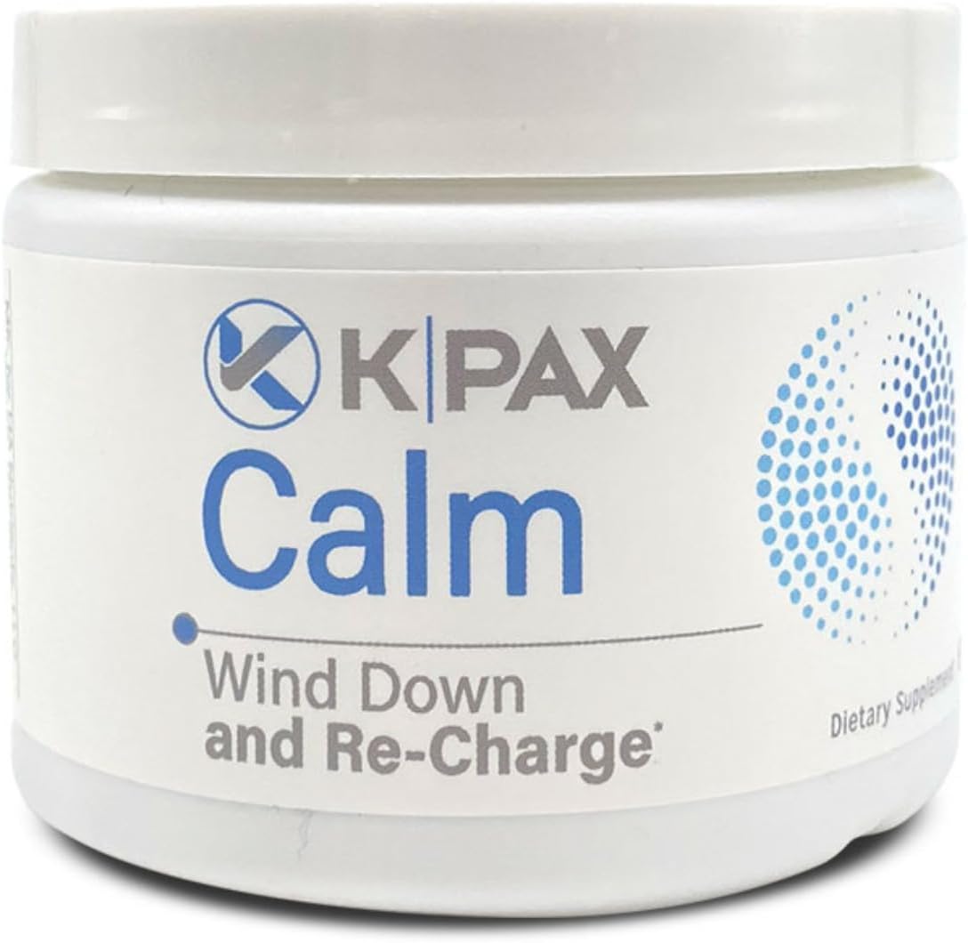KPAX Calm Magnesio Glicinato, Complemento Anti-Estrés con GABA y Valeriana – 60 Comprimidos