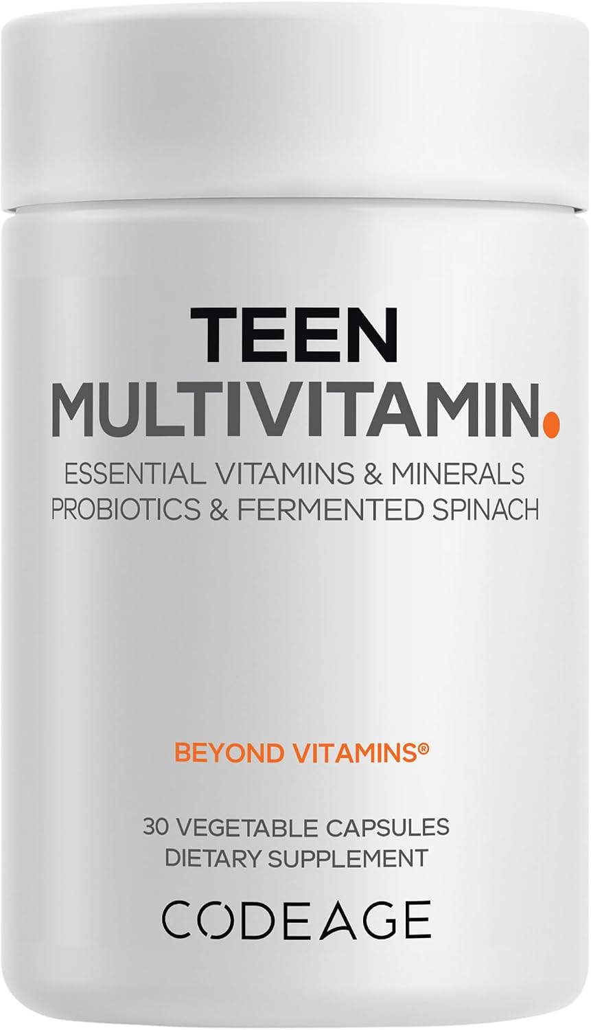 Codeage Teen Multivitamin - Multivitamínico para Adolescentes