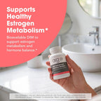 ARG DIM Enhanced Delivery System - Complejo de Diindolilmetano 300 mg - Apoyo al Metabolismo de Estrógenos - 120 Cápsulas