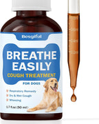 Soporte Traqueal y Respiratorio Natural para Perros - Gotas Herbales con Malvavisco y Gordolobo