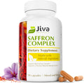 Jiva Saffron - Suplemento de Azafrán, Cúrcuma y Pimienta Negra