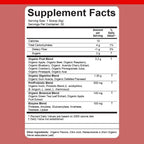 Organic Red Supremefood - Mezcla de Frutas Orgánicas con Probióticos y Enzimas, 180g
